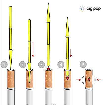 CigPop Crushballs (100 Balls)